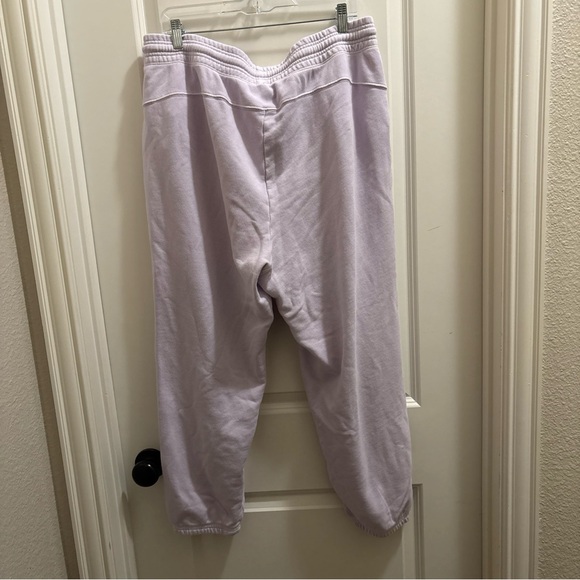 Aerie Women Sweatpants Sz XL Lavender The Chill Jogger High Rise Pockets - Picture 4 of 5